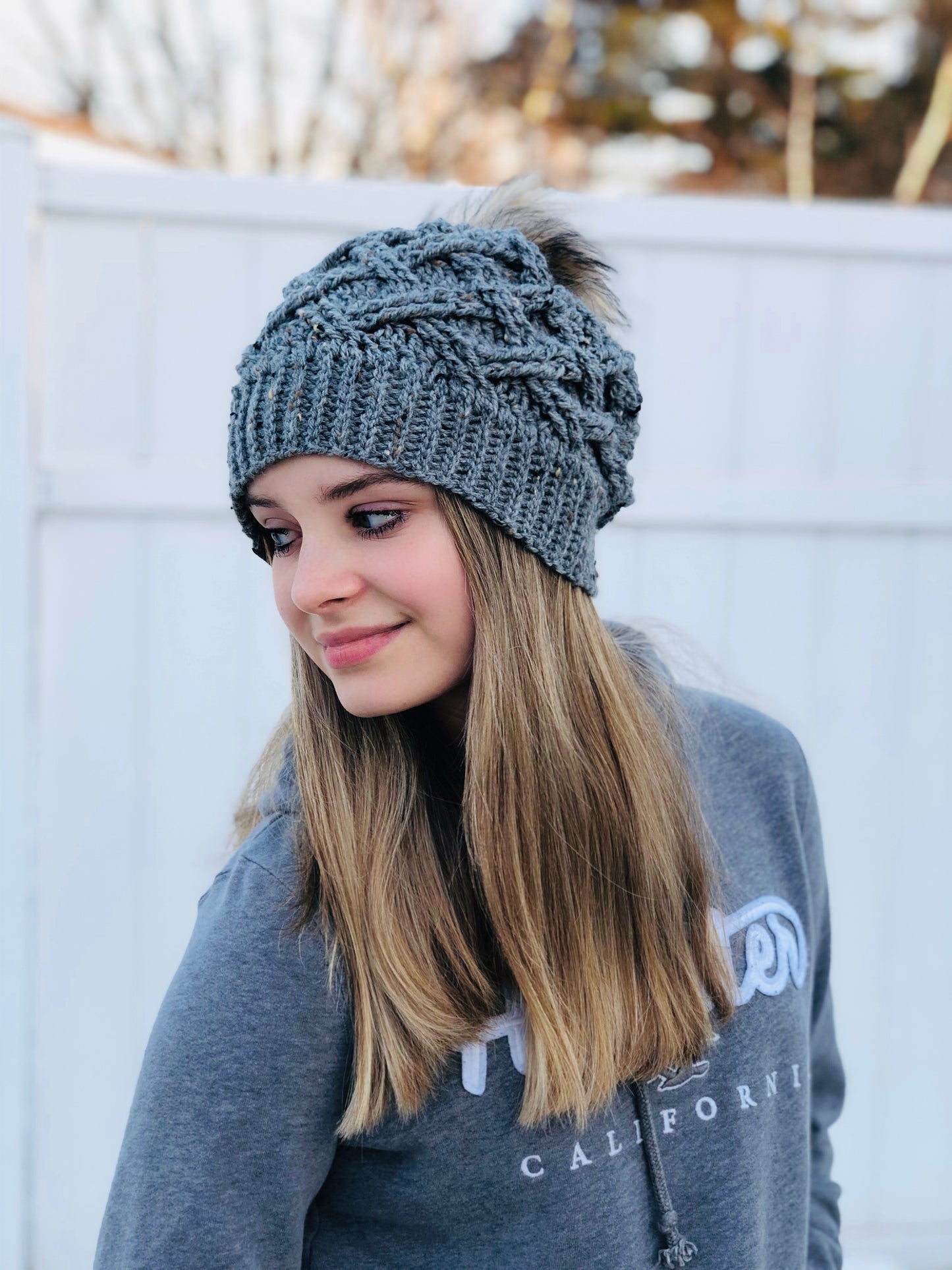 Crochet Pattern for Arctic Weave Slouch | Crochet Hat Pattern | Hat Crocheting Pattern | DIY Written Crochet Instructions