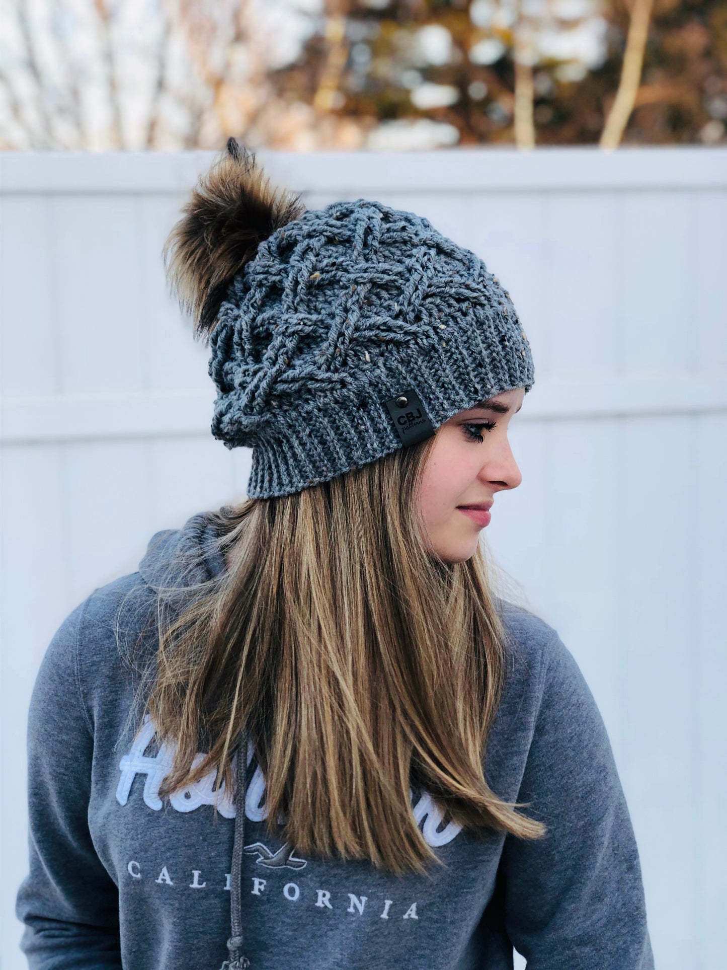 Crochet Pattern for Arctic Weave Slouch | Crochet Hat Pattern | Hat Crocheting Pattern | DIY Written Crochet Instructions