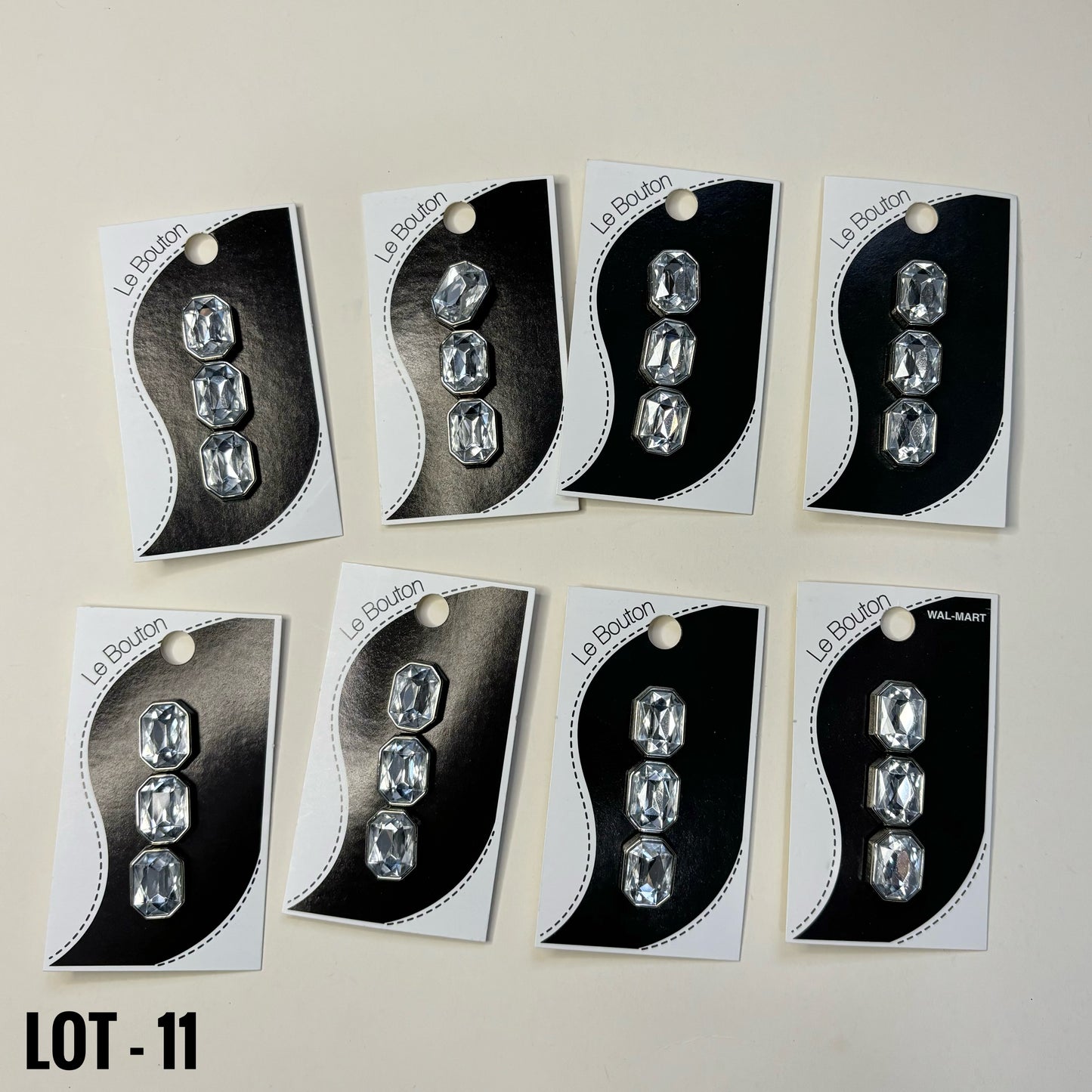 BUTTONS: Assorted Lots (various colors and sizes)