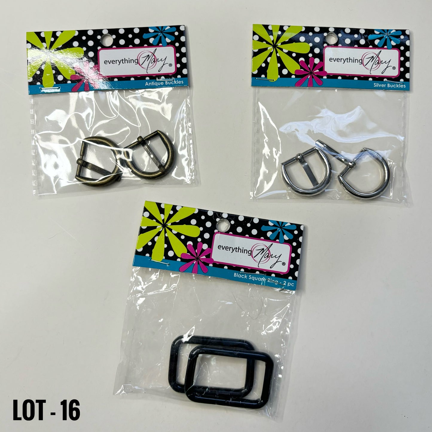 BUTTONS: Assorted Lots (various colors and sizes)