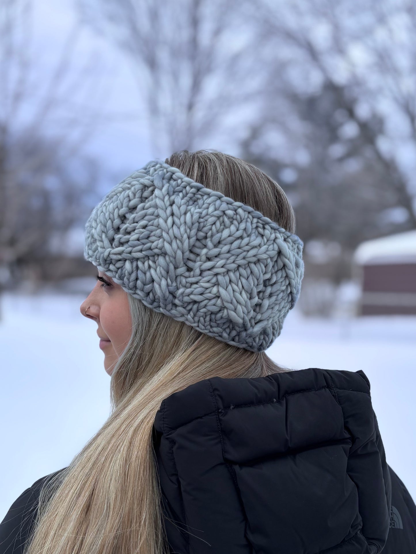 KNIT Pattern for Convergent Headband | Knitting Pattern PDF Instructions | DIY Written Tutorial | Ear Warmer Knitting Pattern | Knit Pattern