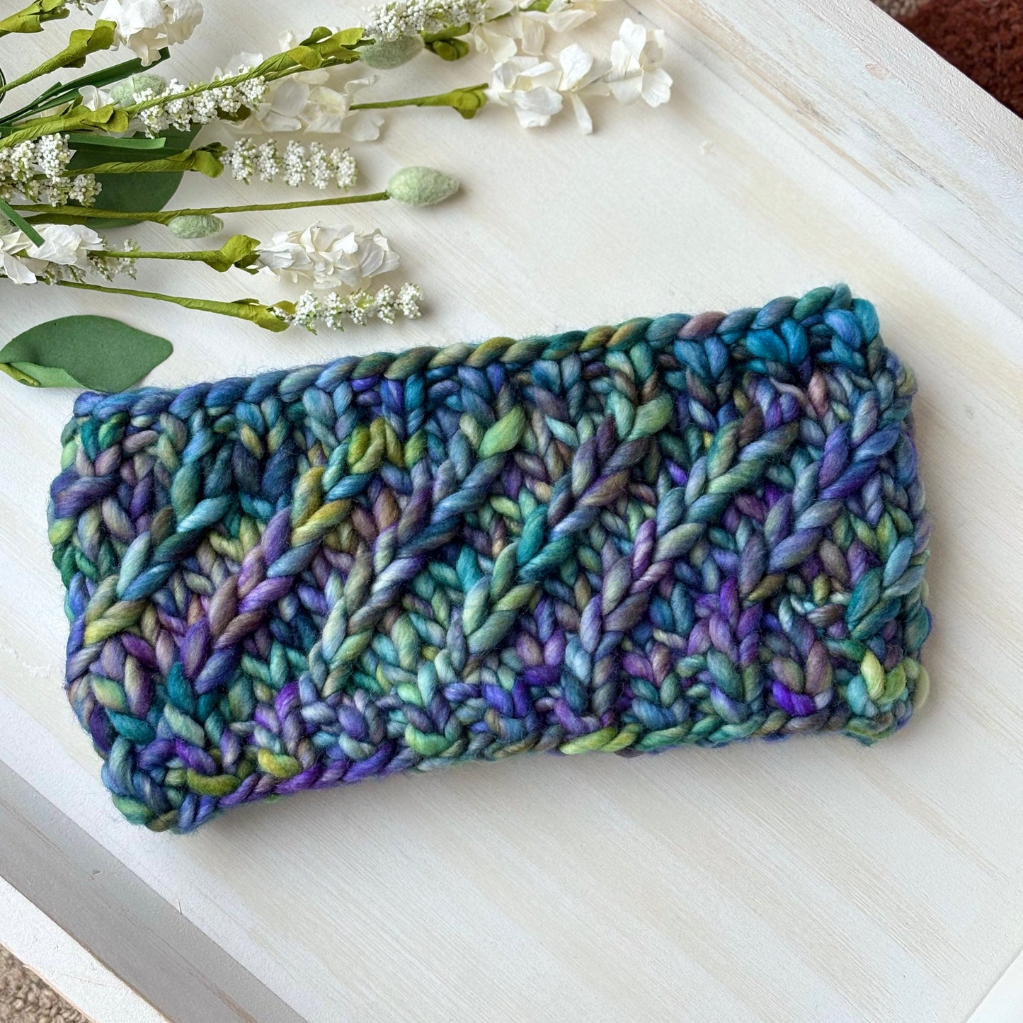 KNIT Pattern for Convoluted Headband | Knitting Pattern PDF Instructions | DIY Written Tutorial | Ear Warmer Knitting Pattern | Knit Pattern