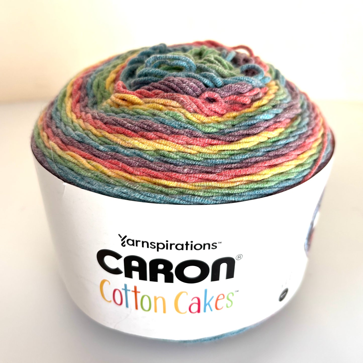 YARN: Yarnspirations Caron Cotton Cakes in "Calico Flowers" (1 ball)
