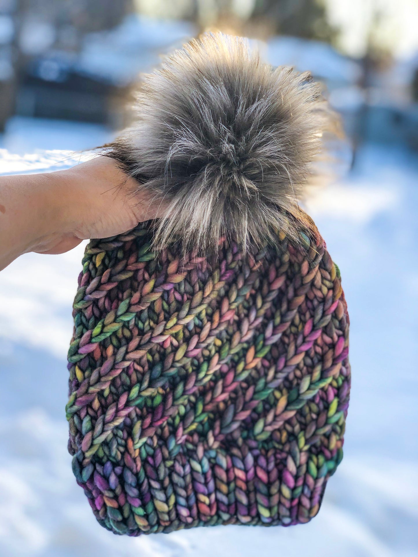 KNIT Pattern for Alpine Swirl Hat | Knit Hat Pattern | Hat Knitting Pattern | DIY Written Knit Instructions