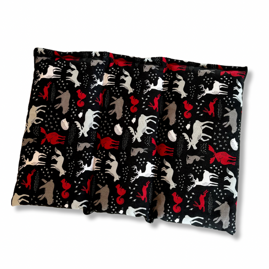 Lumbar Pack | Cherry Pit Filling | Handmade Therapy Pack | Hot or Cold | Luxury Gift