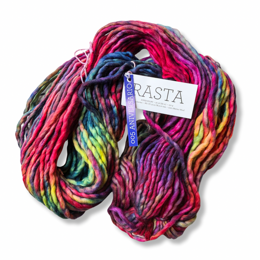 Malabrigo Yarn | Rasta | #6 Super Bulky Weight | Single Ply 100% Merino Wool