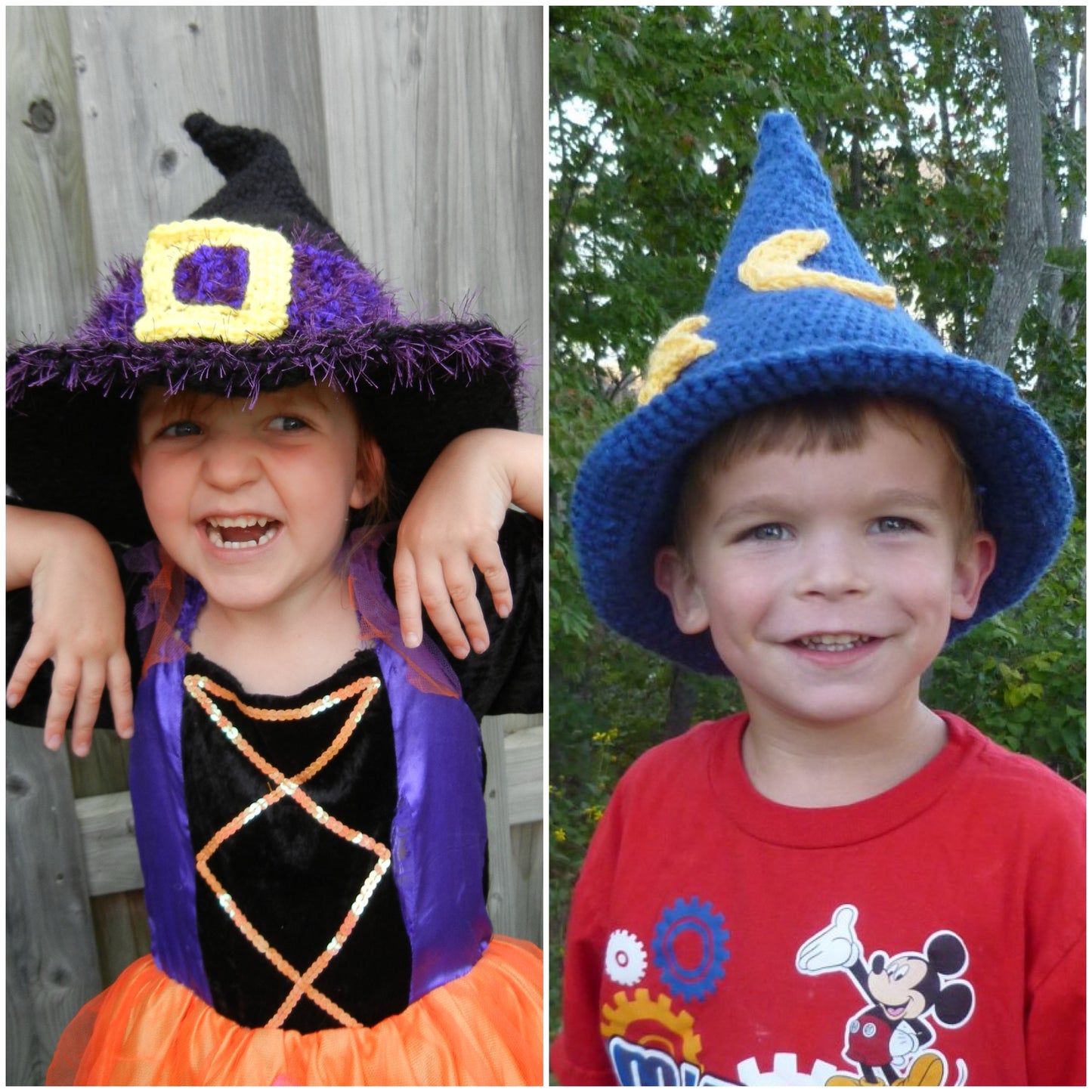 Crochet Pattern for Halloween Witch and Wizard Hat | Crochet Hat Pattern | Hat Crocheting Pattern | DIY Written Crochet Instructions