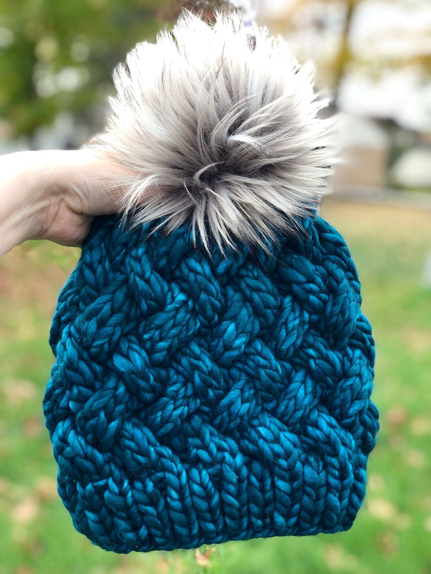 KNIT Pattern for Yukon Slouch | Knit Hat Pattern | Hat Knitting Pattern | DIY Written Knit Instructions