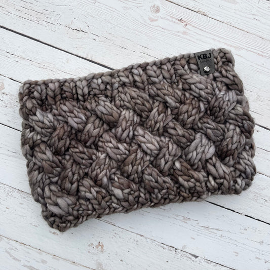 Yukon Cowl | LUXURY Handmade 100% Merino Wool Knit Cowl | Malabrigo Rasta  | One Size Fits Most | Ready To Ship