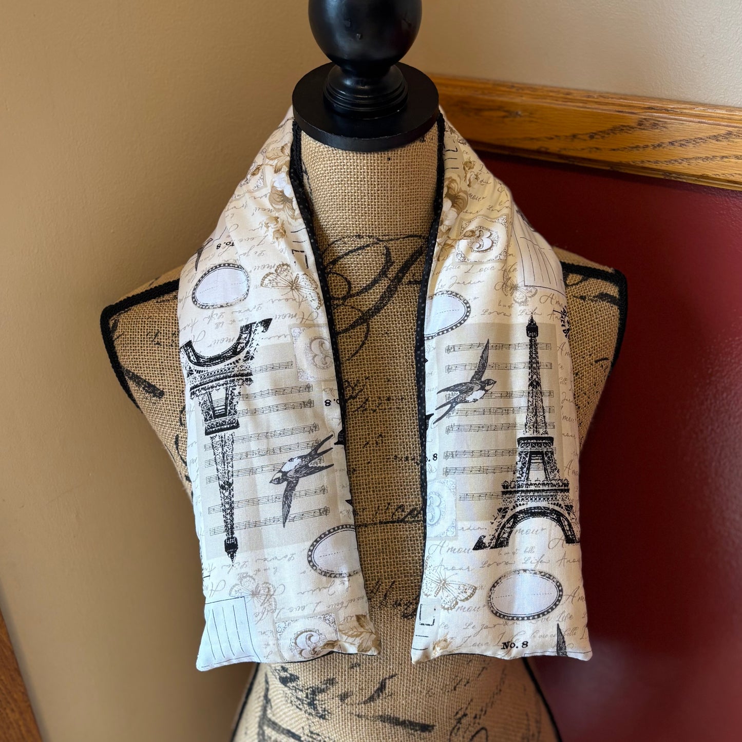 Neck Wrap | Jasmine Rice Filling | Handmade Therapy Pack | Use Hot or Cold | Various Options | Luxury Gift