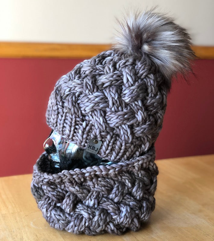 KNIT Pattern for Yukon Cowl | Knit Cowl Pattern | Cowl Knitting Pattern | DIY Written Knit Instructions