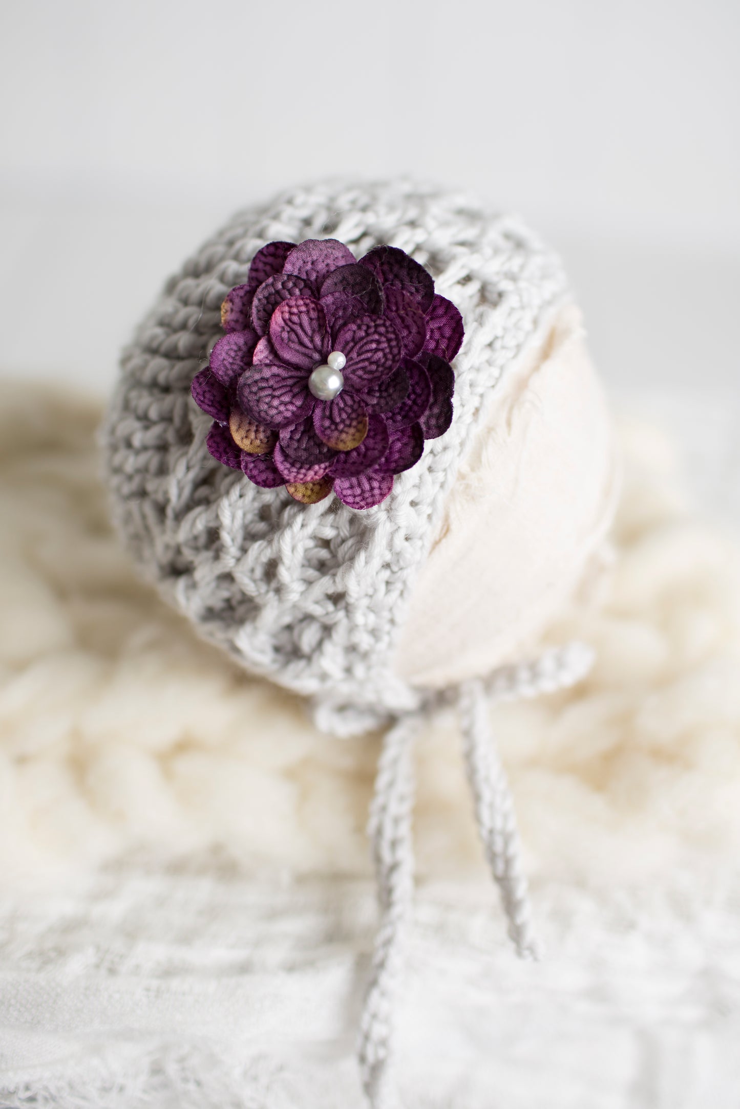 Crochet Pattern for Kylie Baby Bonnet | Crochet Baby Bonnet Pattern | Baby Hat Crocheting Pattern | DIY Written Crochet Instructions
