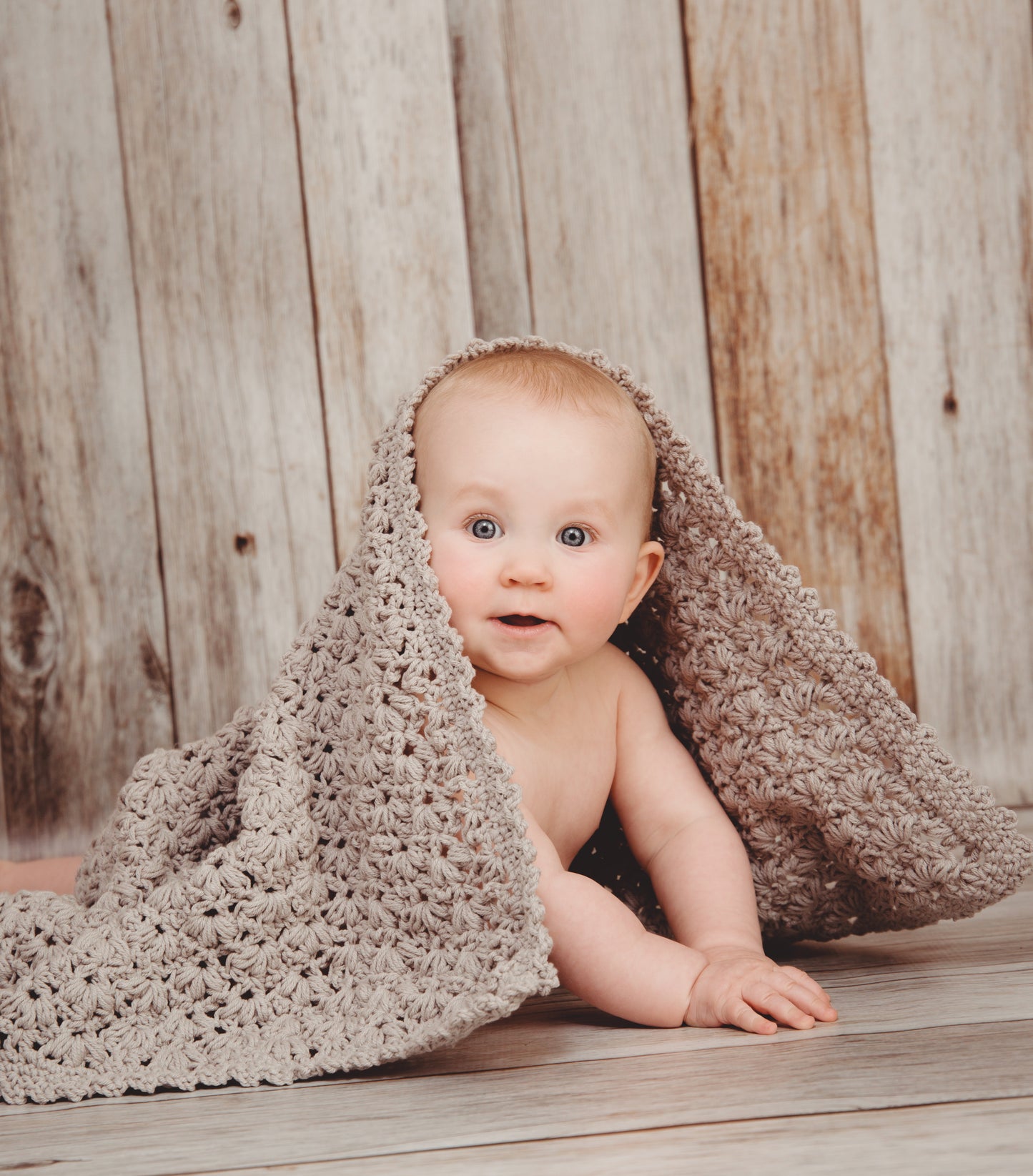 Crochet Pattern for Snow Flurry Baby Blanket | Crochet Blanket Pattern | Baby Blanket Crocheting Pattern | DIY Written Crochet Instructions