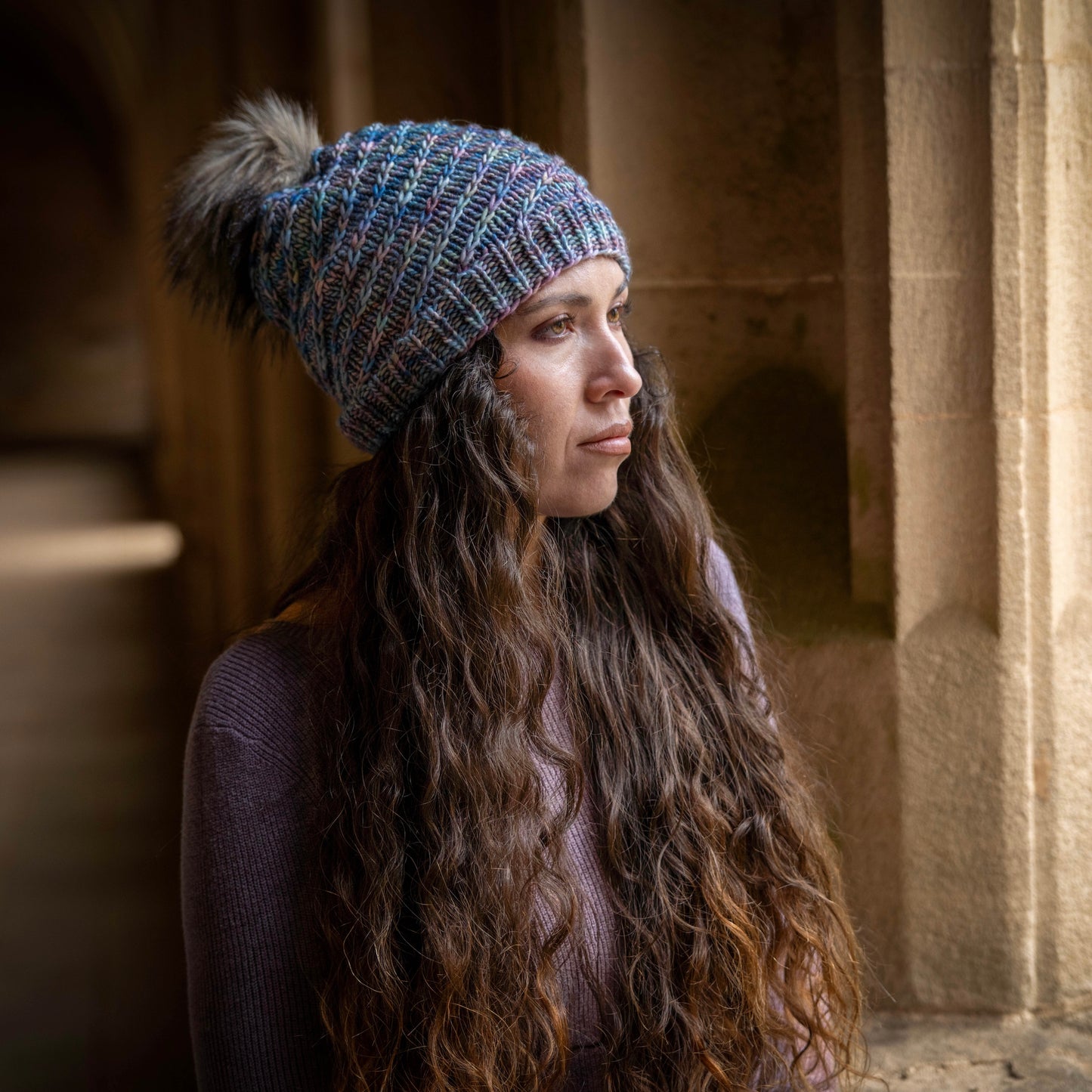 KNIT Pattern for Alpine Swirl Hat | Knit Hat Pattern | Hat Knitting Pattern | DIY Written Knit Instructions