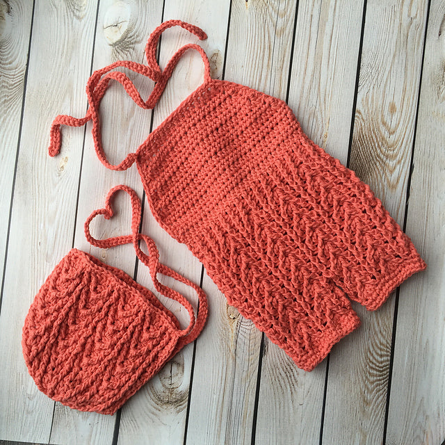 Crochet Pattern for Arrowhead Baby Pants, Shorts, or Overalls | Crochet Baby Pants Pattern | Baby Overalls Crocheting Pattern | DIY Written Crochet Instructions