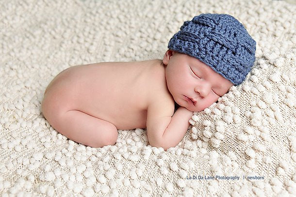 Crochet Pattern for Basket Weave Beanie | Crochet Hat Pattern | Hat Crocheting Pattern | DIY Written Crochet Instructions