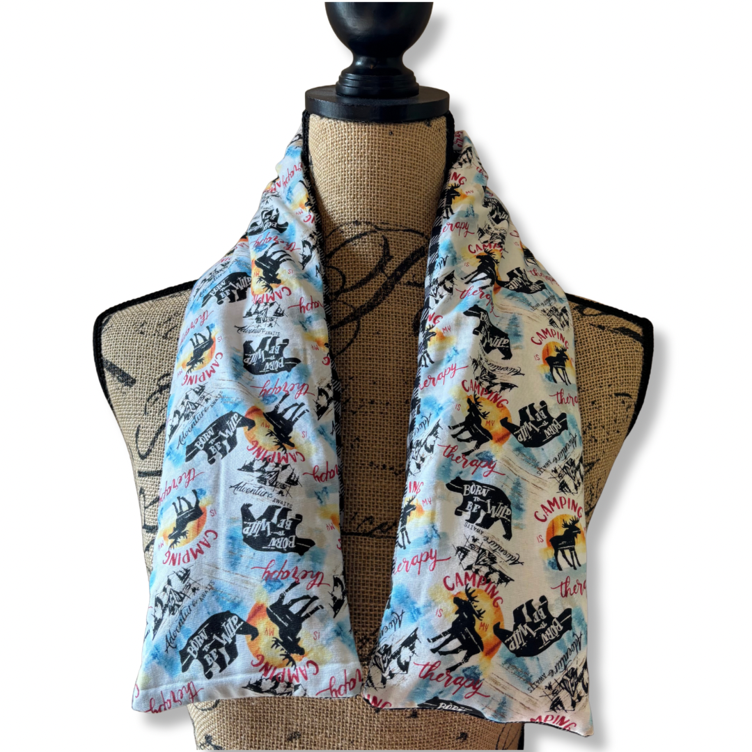 Neck Wrap | Corn Filling | Handmade Therapy Pack | Use Hot or Cold | Various Options | Luxury Gift