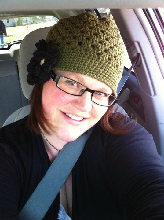 Crochet Pattern for Taryn Hat (with interchangeable flowers) | Crochet Hat Pattern | Hat Crocheting Pattern | DIY Written Crochet Instructions