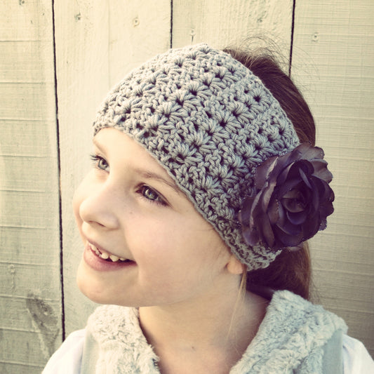 Crochet Pattern for Star Stitch Ear Warmer Headband | Crochet Headband Pattern | Ear Warmer Crocheting Pattern | DIY Written Crochet Instructions