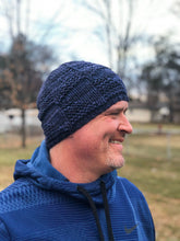 Load image into Gallery viewer, KNIT Pattern for Trifecta Beanie | Knit Hat Pattern | Hat Knitting Pattern | DIY Written Knit Instructions
