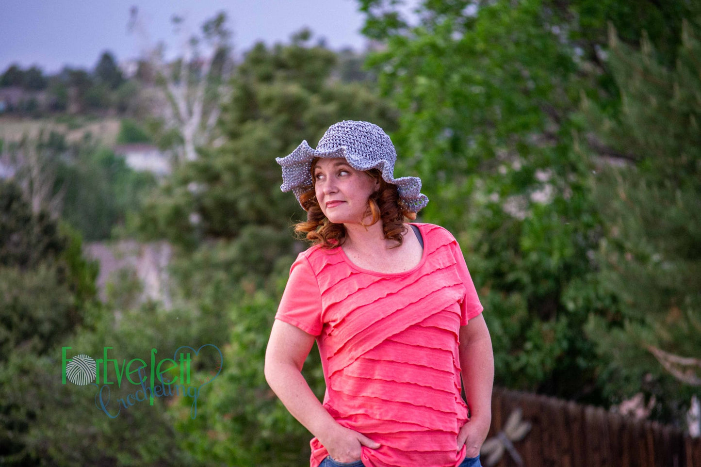 Crochet Pattern for Midsummer Eve Sun Hat | Crochet Hat Pattern | Hat Crocheting Pattern | DIY Written Crochet Instructions