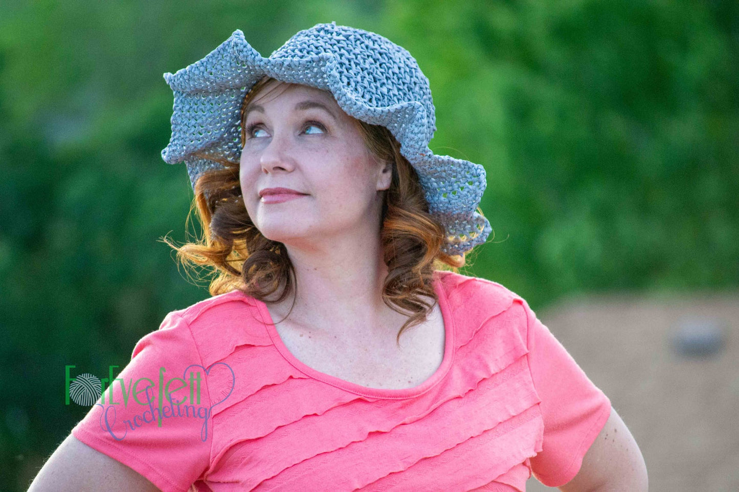 Crochet Pattern for Midsummer Eve Sun Hat | Crochet Hat Pattern | Hat Crocheting Pattern | DIY Written Crochet Instructions