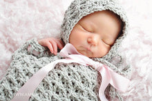 Load image into Gallery viewer, Crochet Pattern for Kylie Baby Cocoon or Swaddle Sack | Crochet Snuggle Sack Pattern | Baby Cocoon Crocheting Pattern | DIY Written Crochet Instructions
