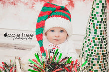 Load image into Gallery viewer, Crochet Pattern for Christmas Stocking Cap, Santa or Elf Hat | Crochet Hat Pattern | Hat Crocheting Pattern | DIY Written Crochet Instructions
