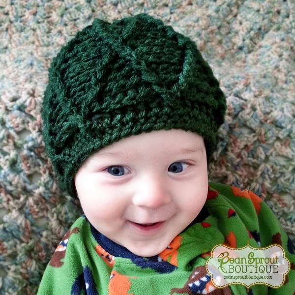 Crochet Pattern for Reversible Harlequin Beanie | Crochet Hat Pattern | Hat Crocheting Pattern | DIY Written Crochet Instructions