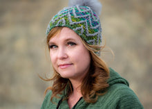Load image into Gallery viewer, Crochet Pattern for Denali Peak Beanie | Crochet Hat Pattern | Hat Crocheting Pattern | DIY Written Crochet Instructions
