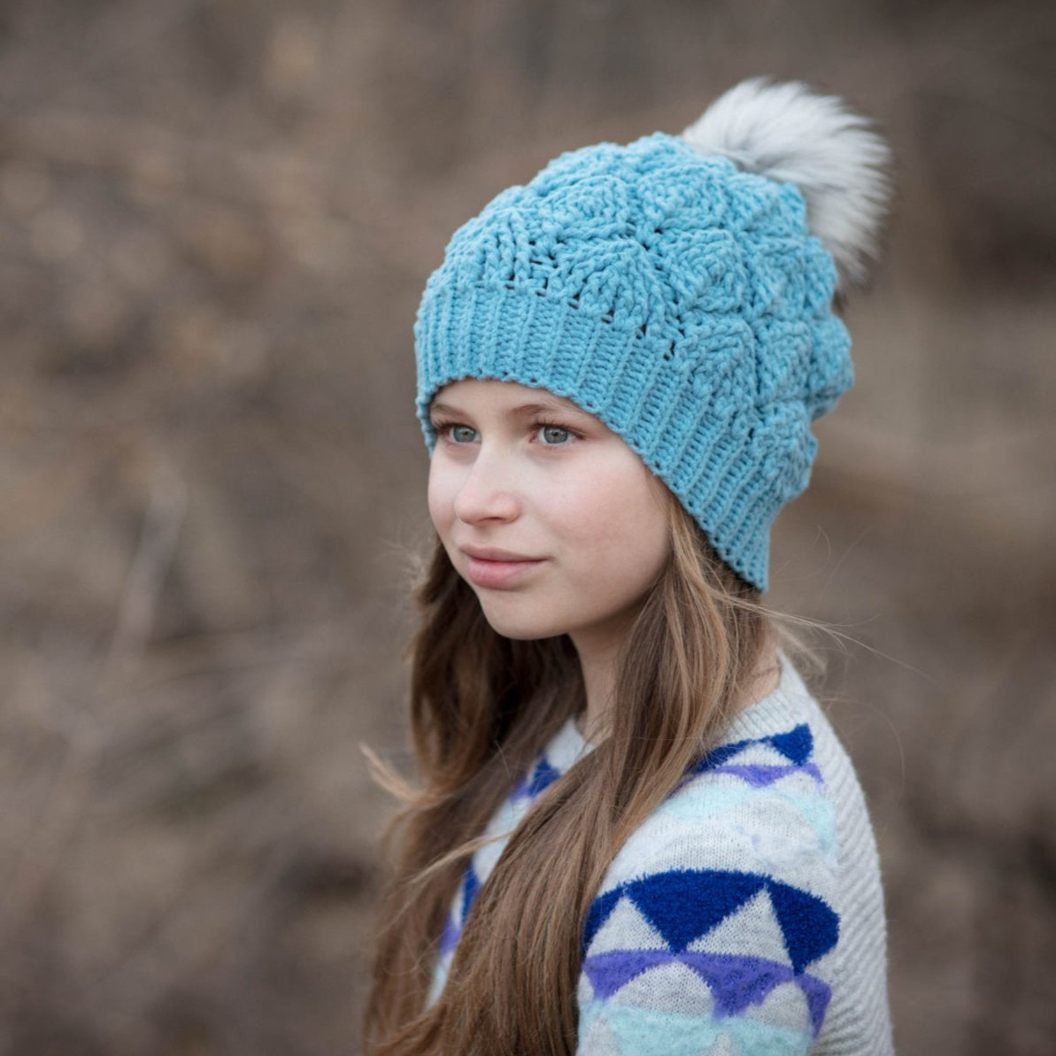 Crochet Pattern for Solitaire Slouch | Crochet Hat Pattern | Hat Crocheting Pattern | DIY Written Crochet Instructions