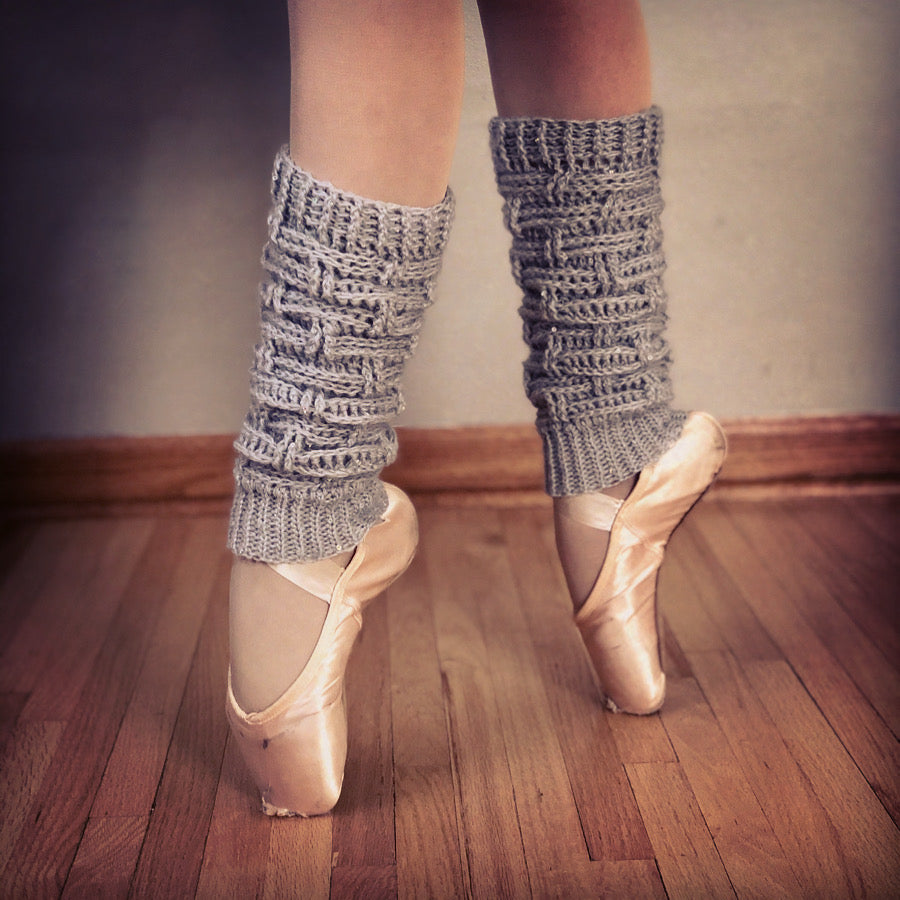 Crochet Pattern for Ballet Weave Leg Warmers | Crochet Leg Warmers Pattern | Leg Warmer Crocheting Pattern | DIY Written Crochet Instructions