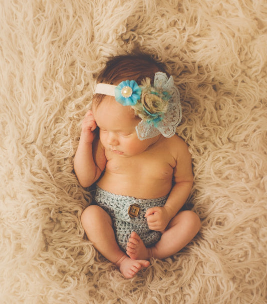 Crochet Pattern for Baby Diaper Cover with Lion Tail or Flowers | Crochet Baby Diaper Cover Pattern | Diaper Cover Crocheting Pattern | DIY Written Crochet Instructions