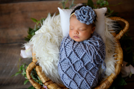 Crochet Pattern for Harlequin Baby Cocoon or Swaddle Sack | Crochet Snuggle Sack Pattern | Baby Cocoon Crocheting Pattern | DIY Written Crochet Instructions