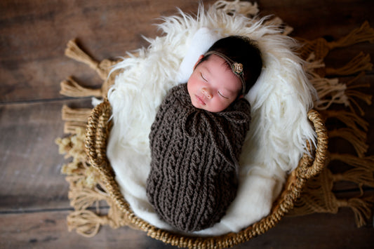 Crochet Pattern for Double Helix Baby Cocoon or Swaddle Sack | Crochet Snuggle Sack Pattern | Baby Cocoon Crocheting Pattern | DIY Written Crochet Instructions