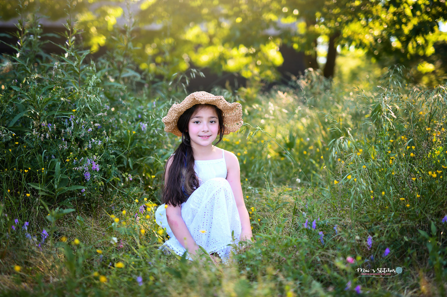 Crochet Pattern for Midsummer Eve Sun Hat | Crochet Hat Pattern | Hat Crocheting Pattern | DIY Written Crochet Instructions
