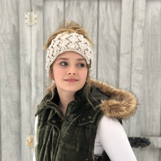 Crochet Pattern for Paradox Ear Warmer | Crochet Headband Pattern | Ear Warmer Crocheting Pattern | DIY Written Crochet Instructions
