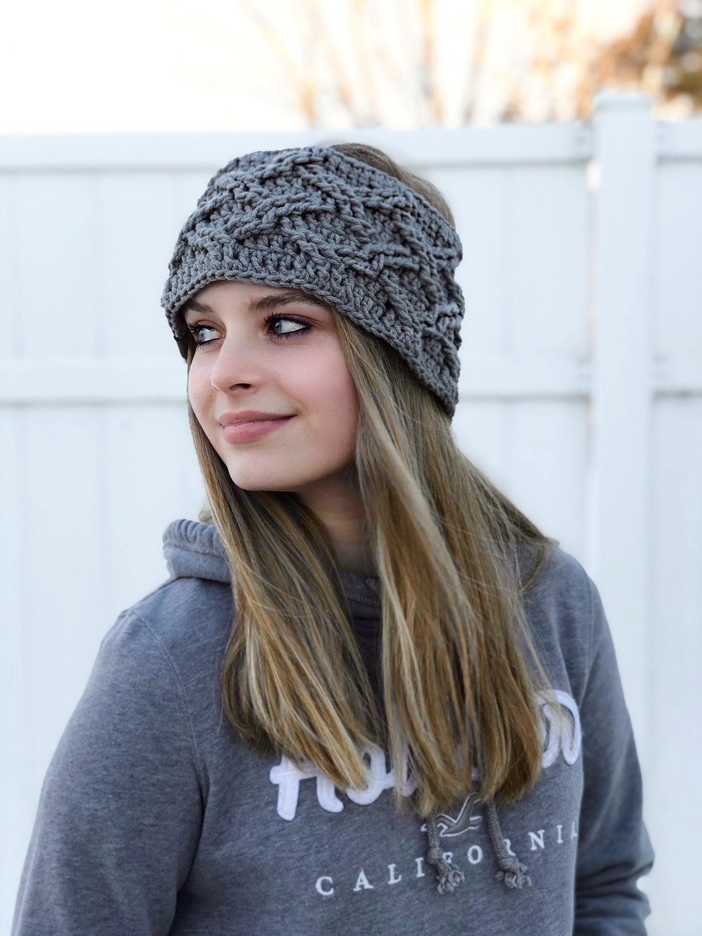 Crochet Pattern for Arctic Weave Ear Warmer | Crochet Headband Pattern | Ear Warmer Crocheting Pattern | DIY Written Crochet Instructions