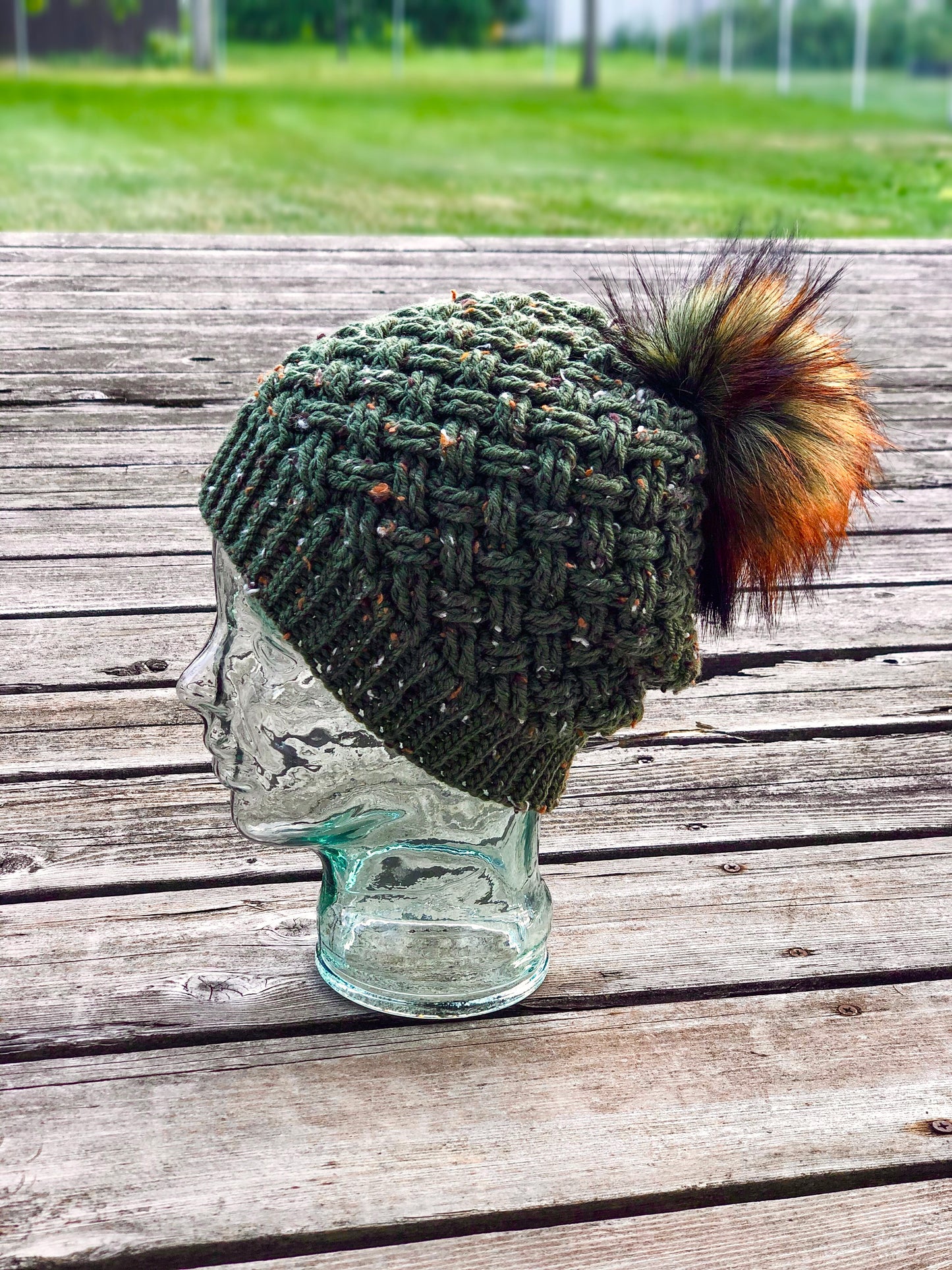 Crochet Pattern for Diagonal Weave Slouch | Crochet Hat Pattern | Hat Crocheting Pattern | DIY Written Crochet Instructions