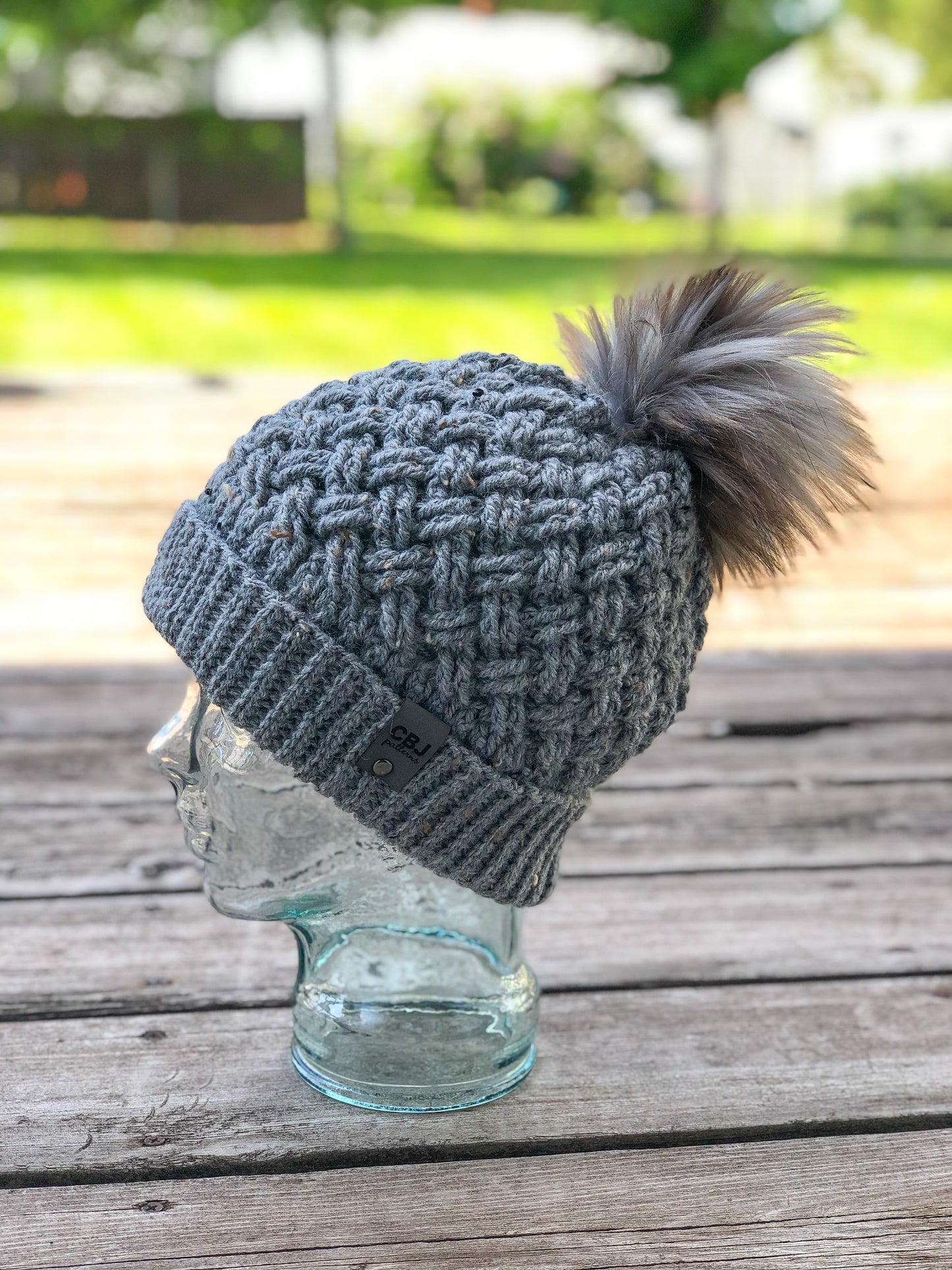 Crochet Pattern for Diagonal Weave Slouch | Crochet Hat Pattern | Hat Crocheting Pattern | DIY Written Crochet Instructions