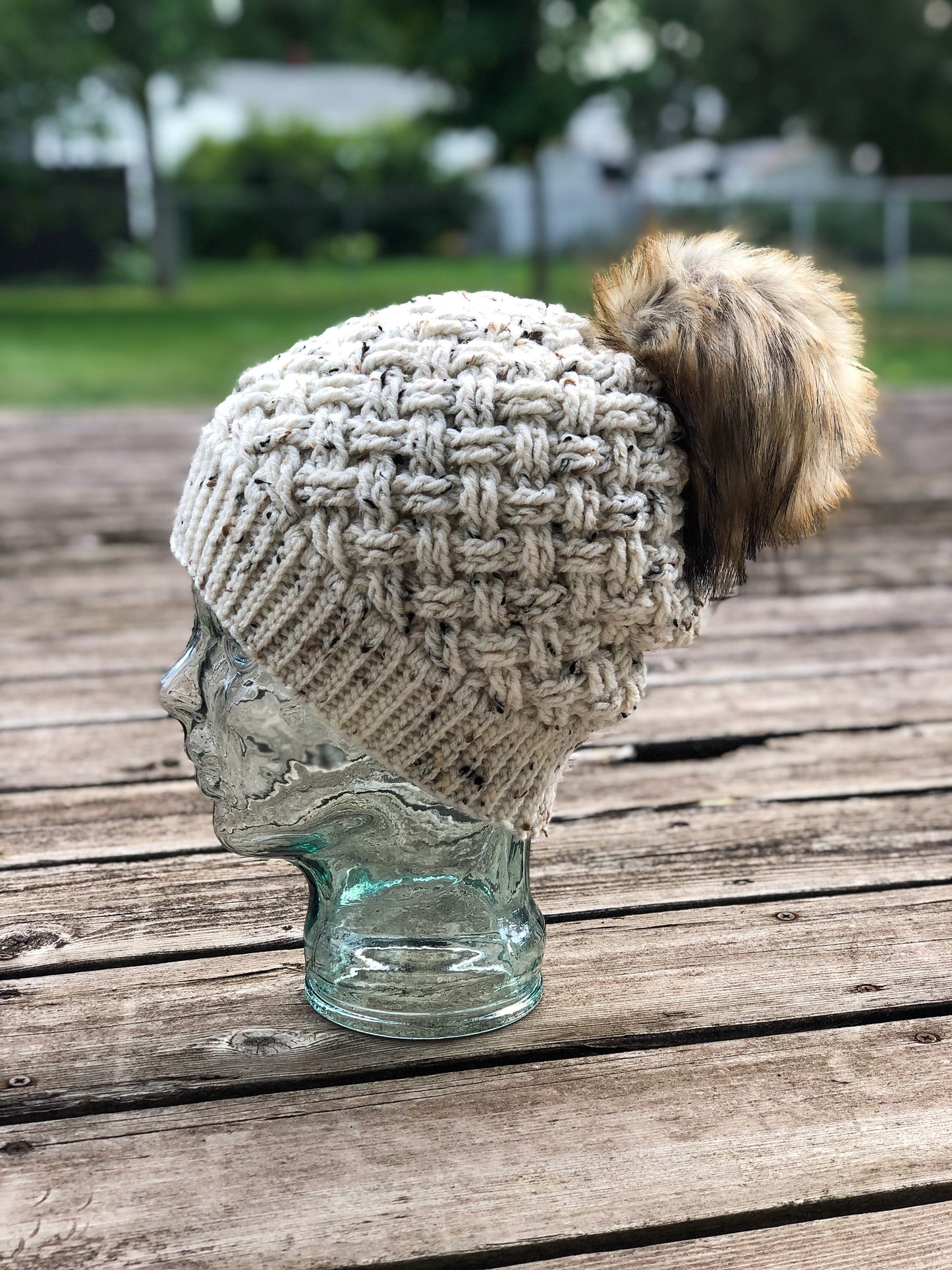 Crochet Pattern for Diagonal Weave Slouch | Crochet Hat Pattern | Hat Crocheting Pattern | DIY Written Crochet Instructions