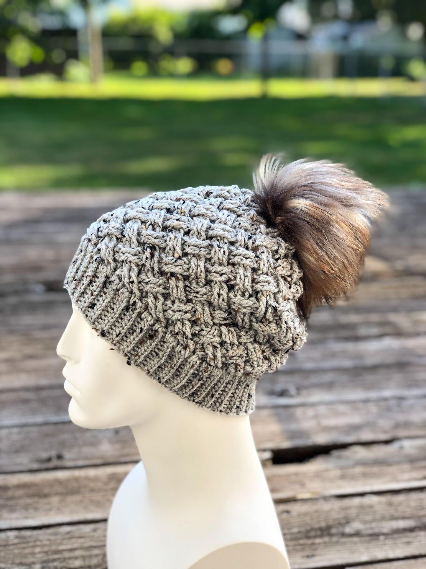 Crochet Pattern for Diagonal Weave Slouch | Crochet Hat Pattern | Hat Crocheting Pattern | DIY Written Crochet Instructions
