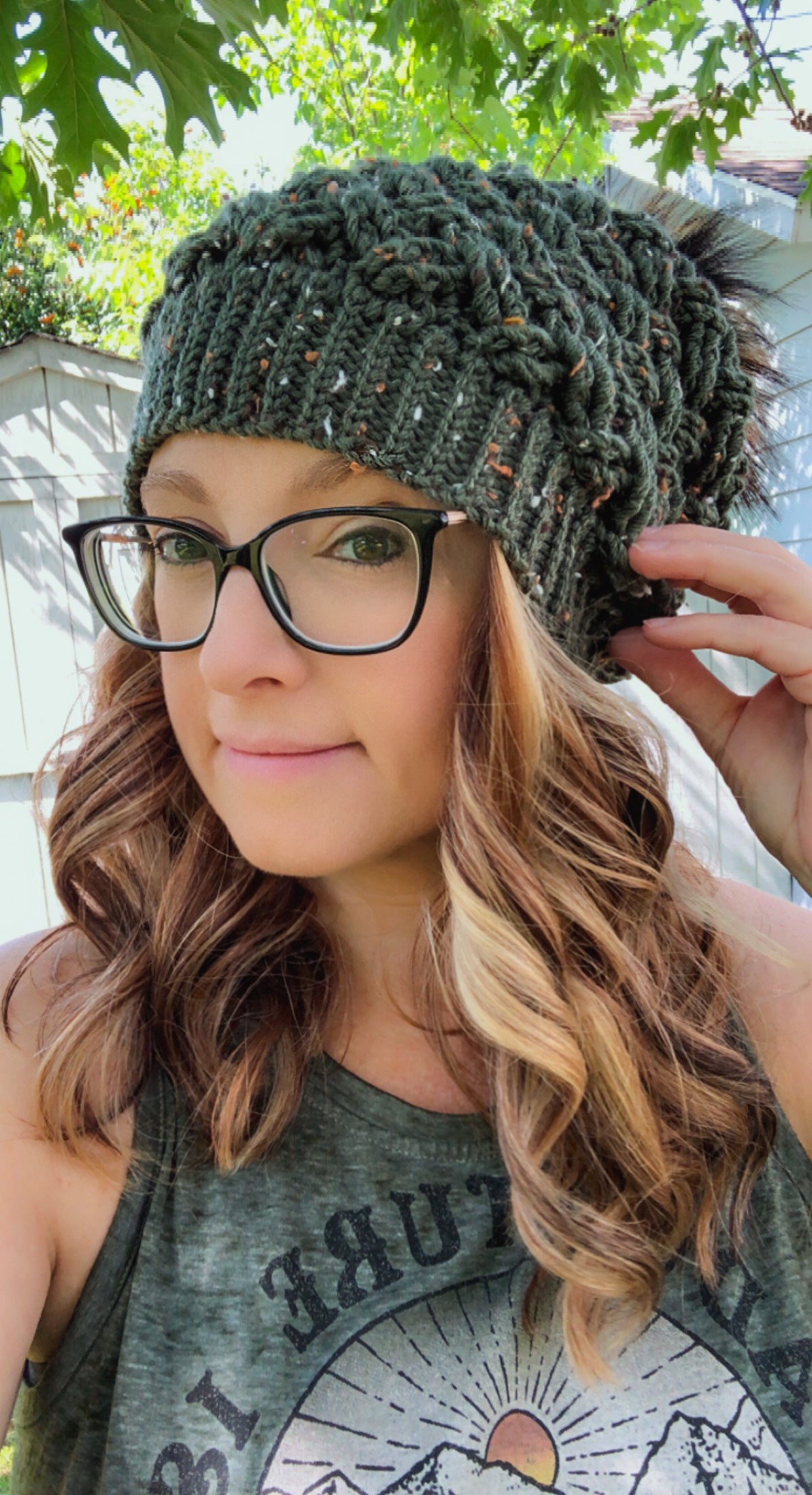 Crochet Pattern for Mini Tundra Weave Slouch | Crochet Hat Pattern | Hat Crocheting Pattern | DIY Written Crochet Instructions