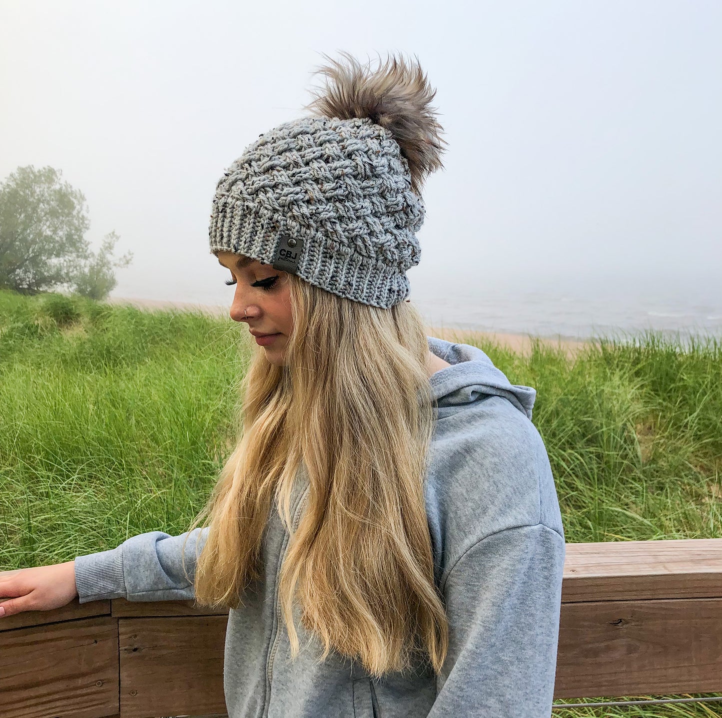 Crochet Pattern for Diagonal Weave Slouch | Crochet Hat Pattern | Hat Crocheting Pattern | DIY Written Crochet Instructions