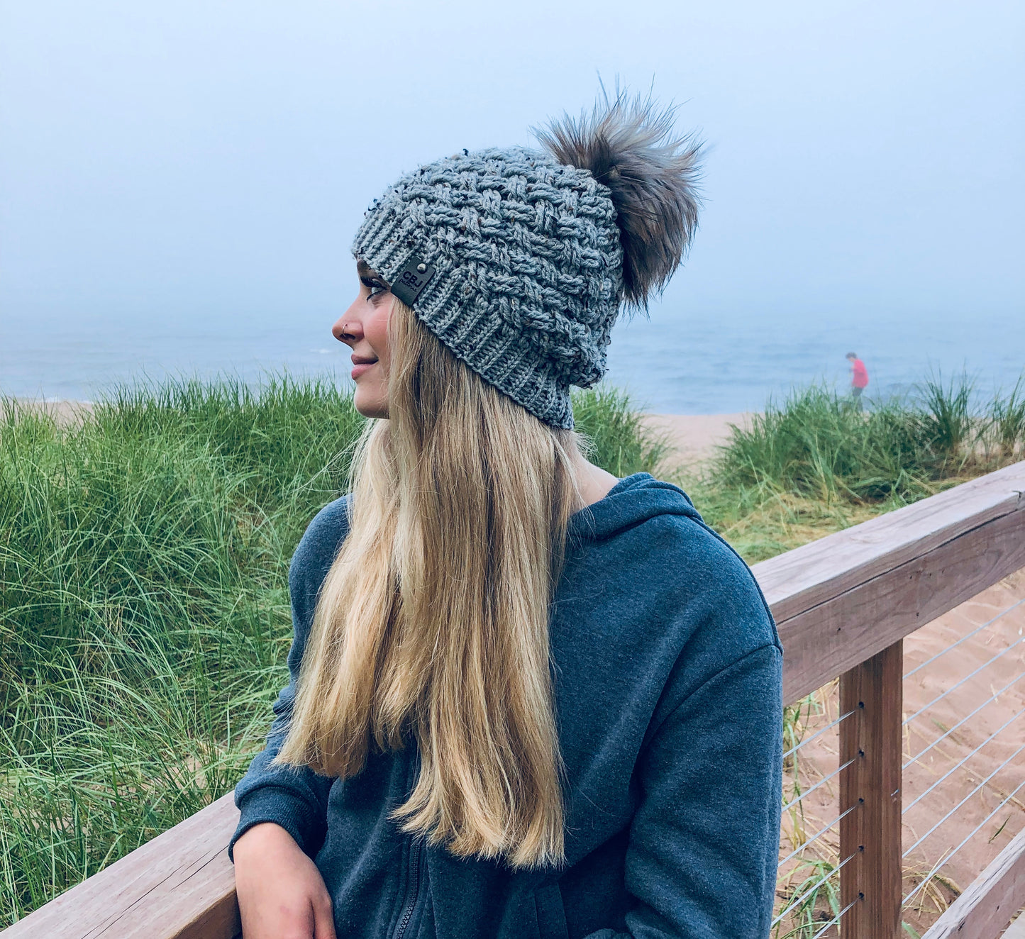 Crochet Pattern for Diagonal Weave Slouch | Crochet Hat Pattern | Hat Crocheting Pattern | DIY Written Crochet Instructions