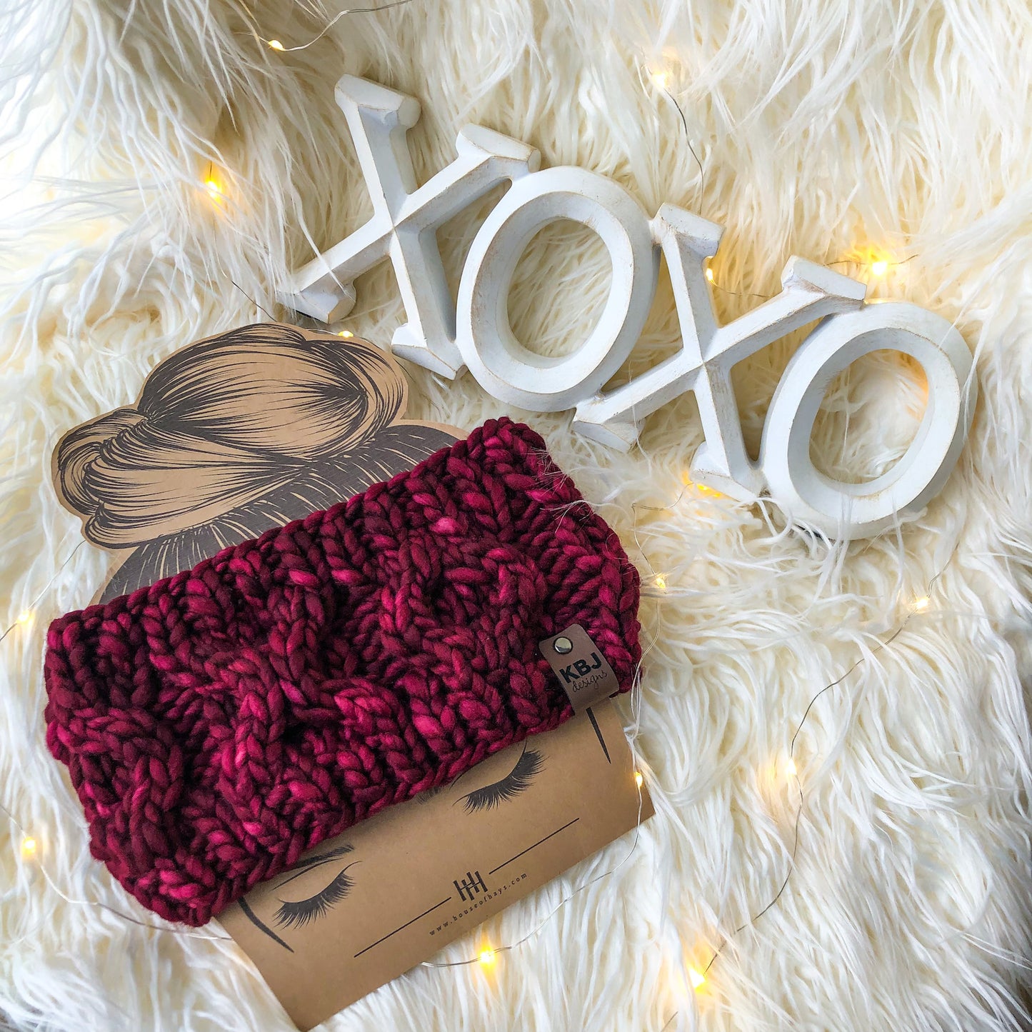 KNIT Pattern for XOXO Headband | Knitting Pattern PDF Instructions | DIY Written Tutorial | Ear Warmer Knitting Pattern | Knit Pattern