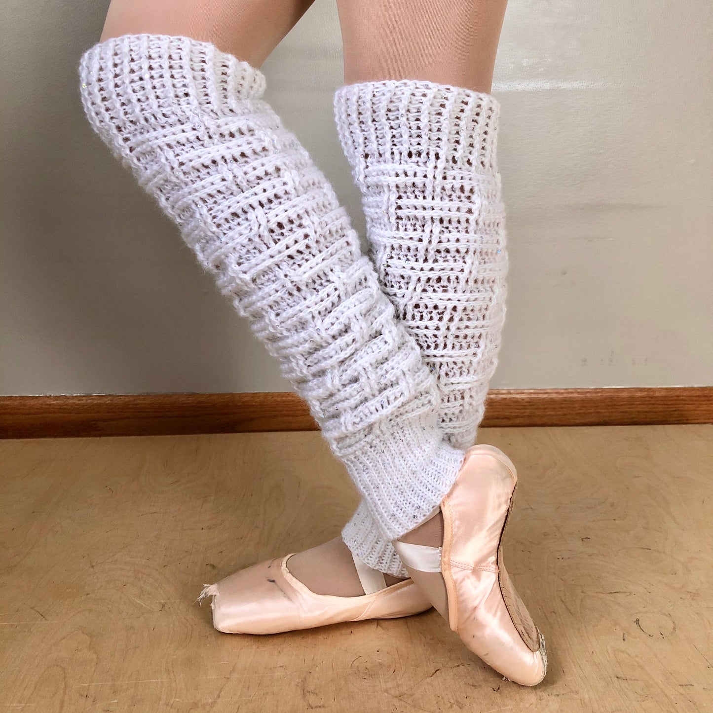 Crochet Pattern for Ballet Weave Leg Warmers | Crochet Leg Warmers Pattern | Leg Warmer Crocheting Pattern | DIY Written Crochet Instructions