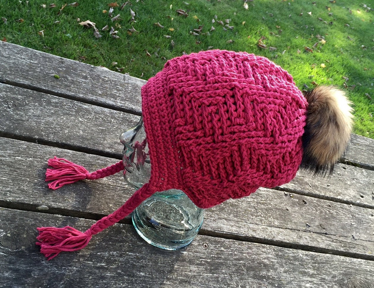 Crochet Pattern for Thunderstruck Slouch with Braids | Crochet Hat Pattern | Hat Crocheting Pattern | DIY Written Crochet Instructions