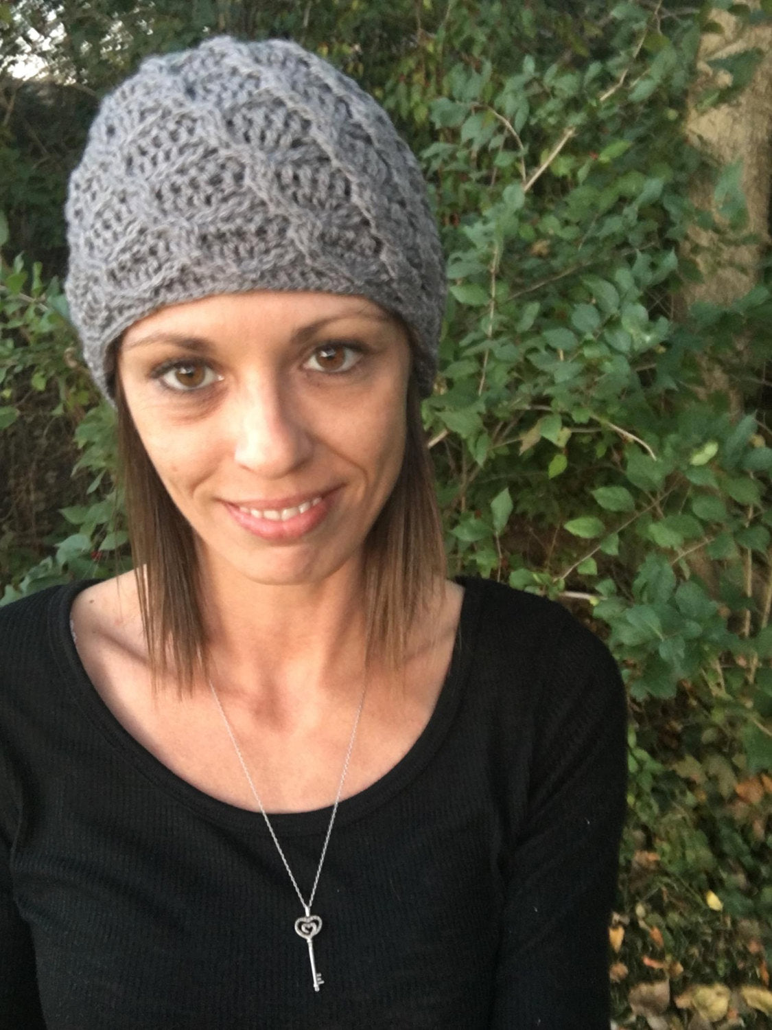 Crochet Pattern for Chain Link Beanie | Crochet Hat Pattern | Hat Crocheting Pattern | DIY Written Crochet Instructions