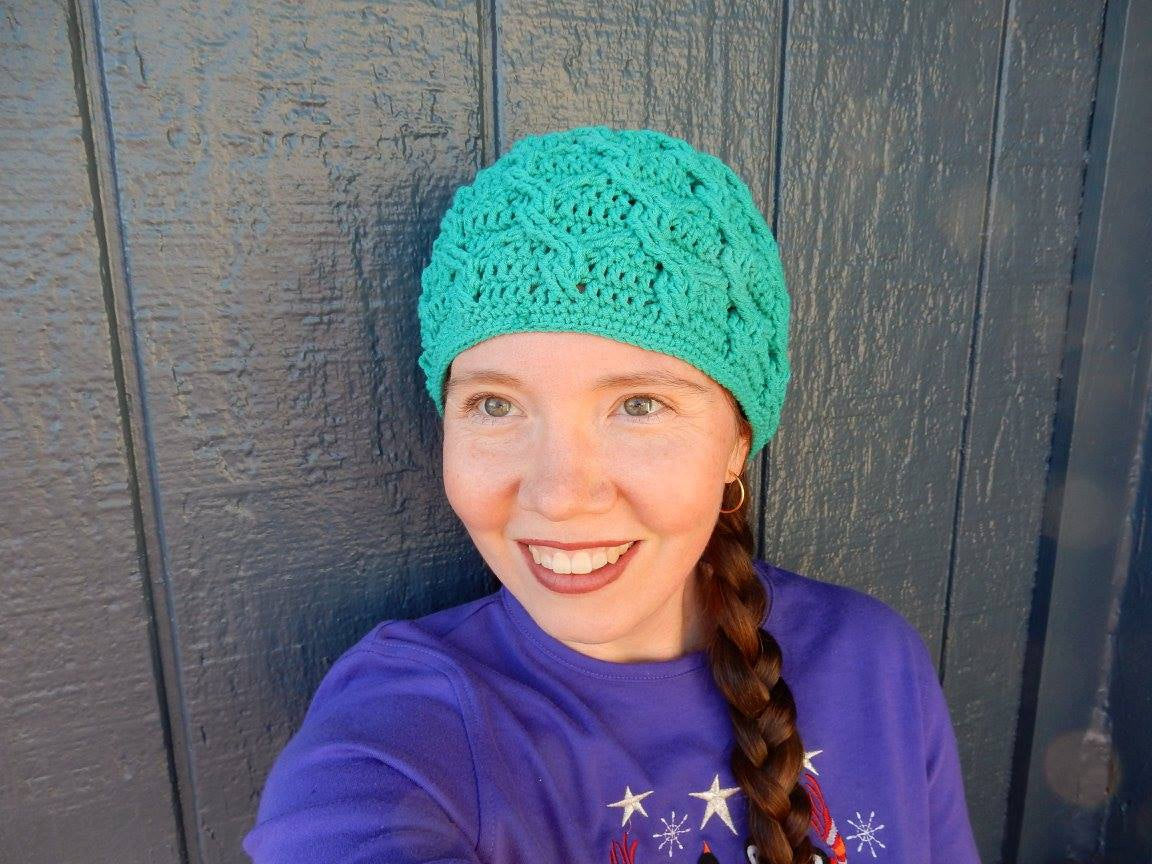 Crochet Pattern for Chain Link Beanie | Crochet Hat Pattern | Hat Crocheting Pattern | DIY Written Crochet Instructions